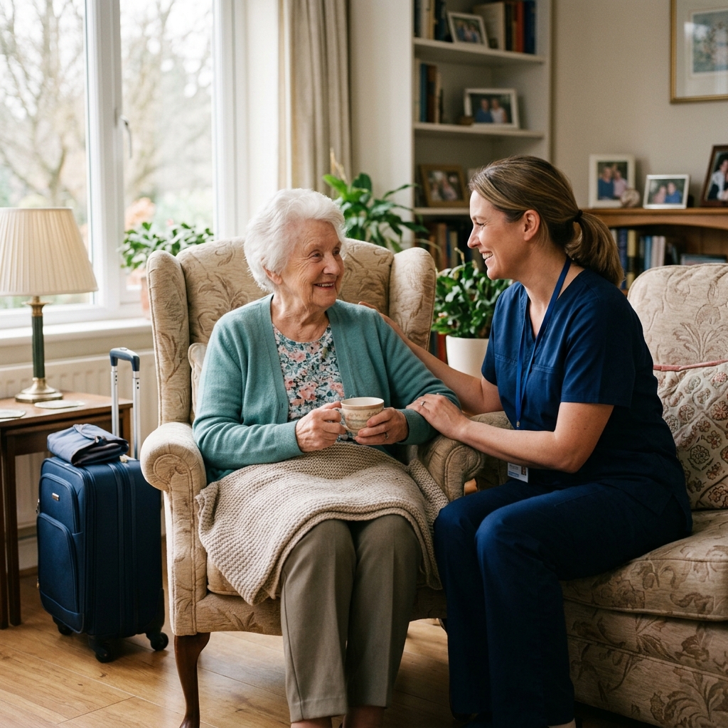Travelling This Summer? How Live-In Care Keeps Your Senior Loved One Safe While You’re Away
